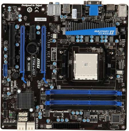 MSI предлагает свою материнскую плату под Llano - A75MA-G55